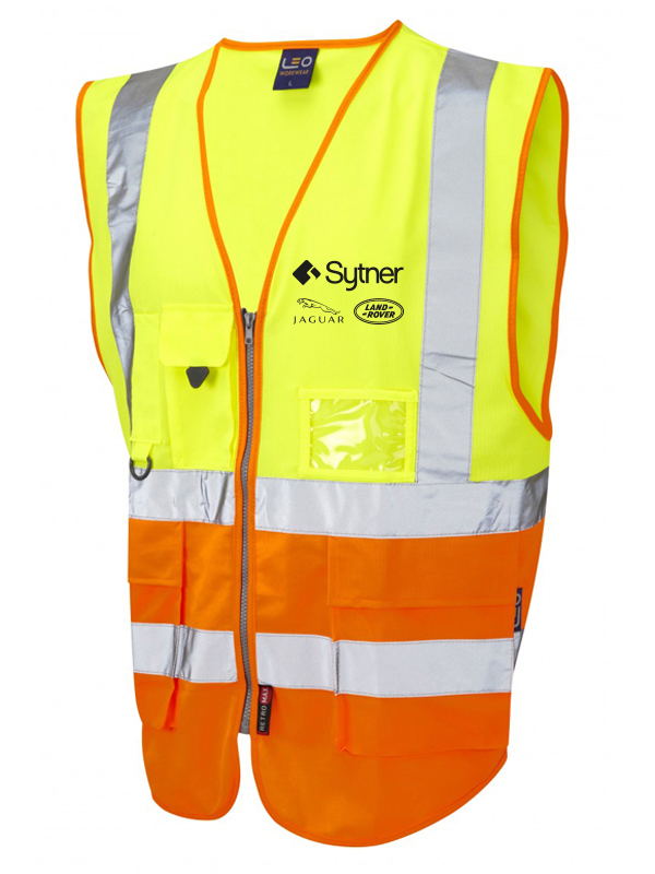 LYNTON ISO 20471 Class 2* Vest - Yellow-Orange